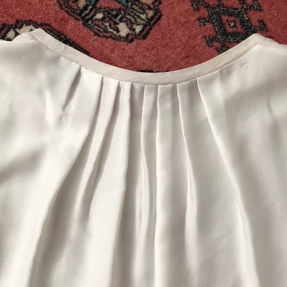 J.Crew Silky Pleat Back Flowy T-Shirt - Picture 8 of 9